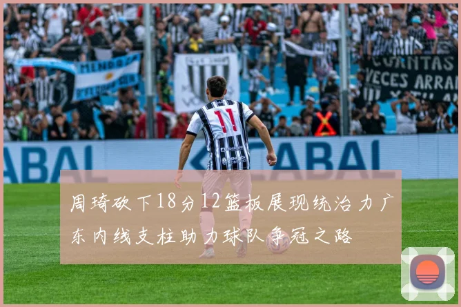 周琦砍下18分12篮板展现统治力广东内线支柱助力球队争冠之路